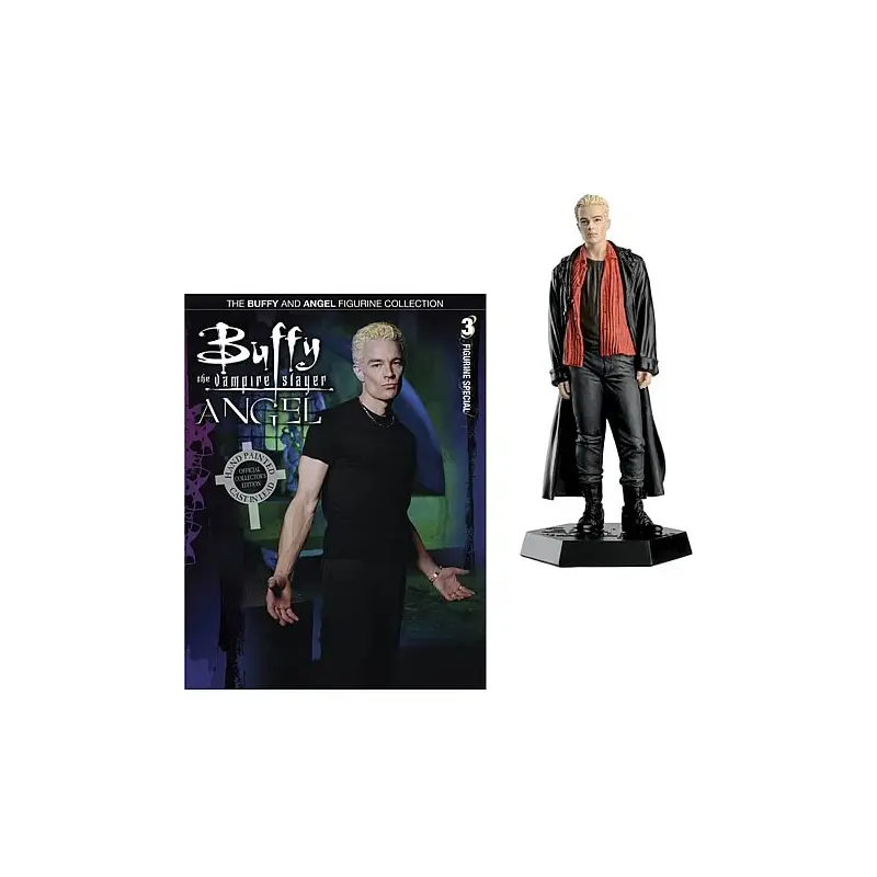 Buffy / Angel Figurine Collector Magazine with Spike Figure