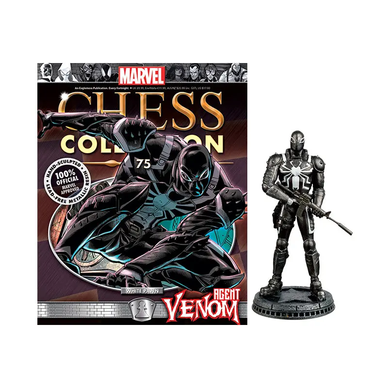 Marvel Chess Figure Collection #75 - Agent Venom White Pawn