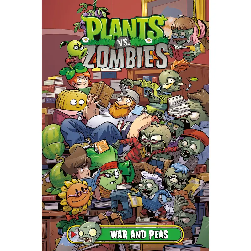 Plants vs. Zombies Volume 11: War and Peas Hardcover - Illustrated