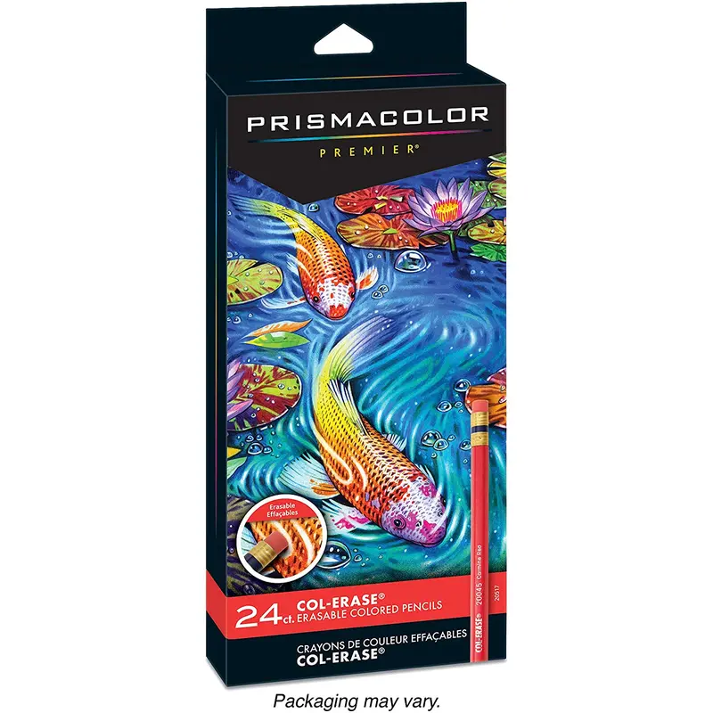 Prismacolor Premier Colouring Pencils Col-Erase - Assorted - 24 Pack (20517)