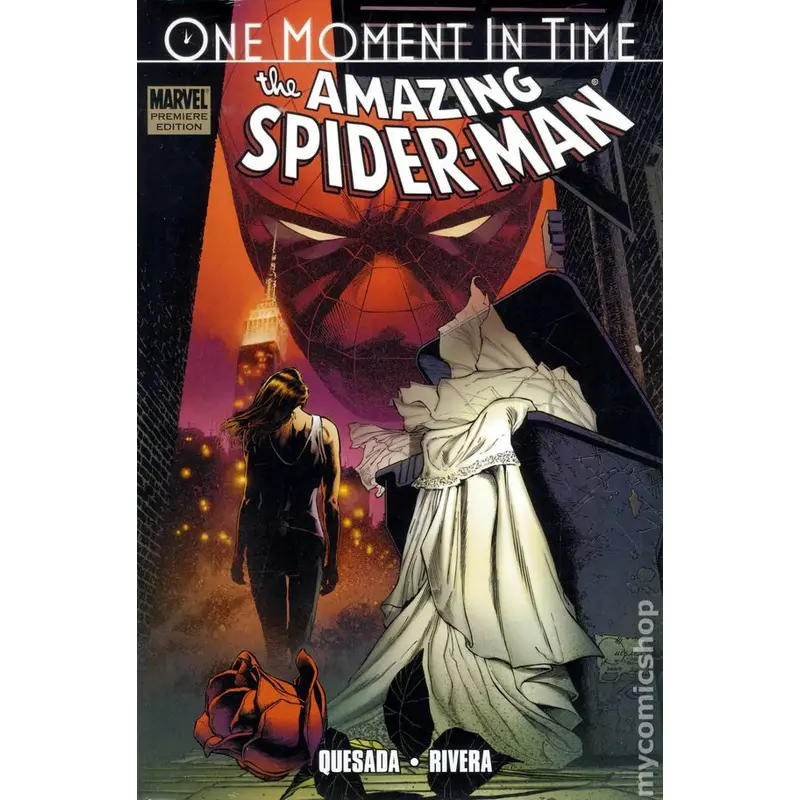 Amazing Spider-Man One Moment in Time HC (2010 Marvel) Premiere Edition