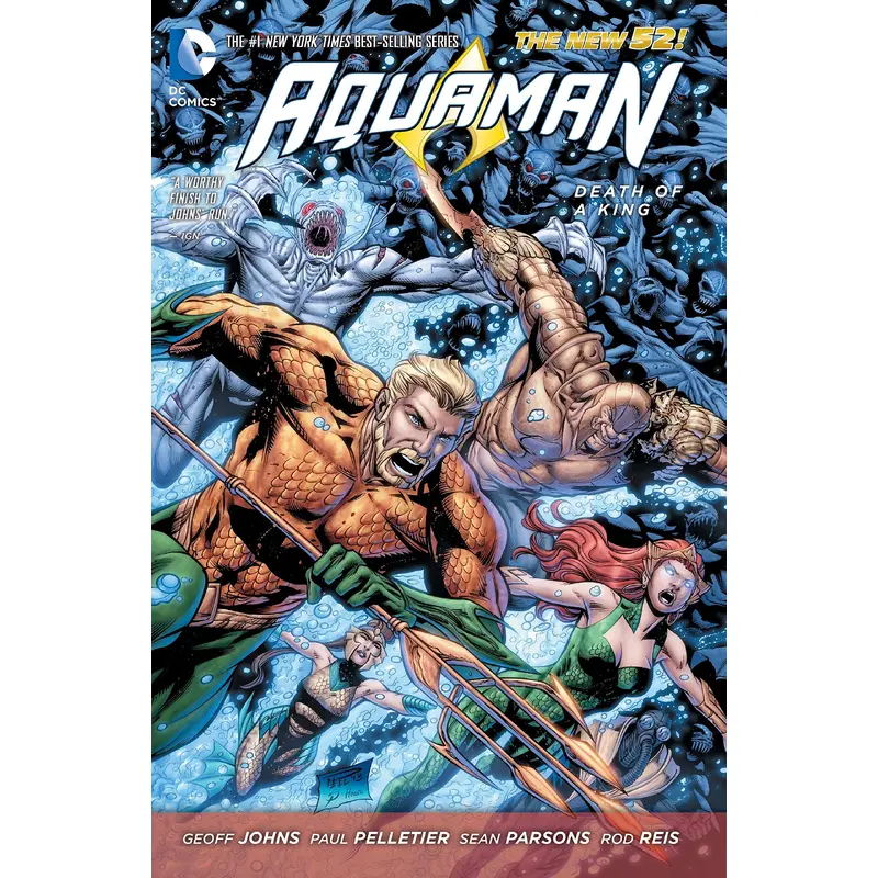 Aquaman Vol. 4 Death Of A King (The New 52) HC