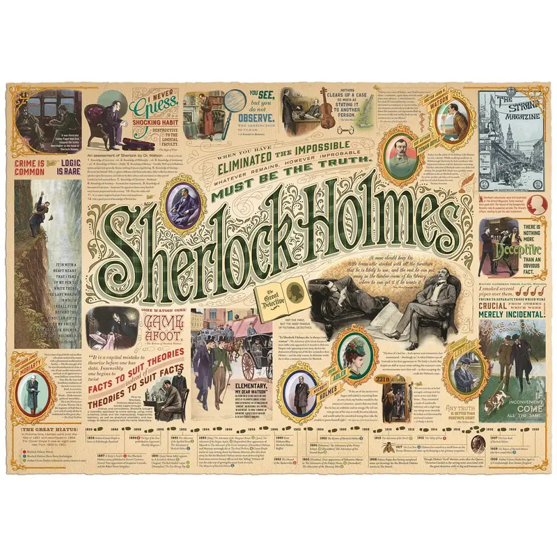 Cobble Hill: 1000 pc Puzzle Sherlock
