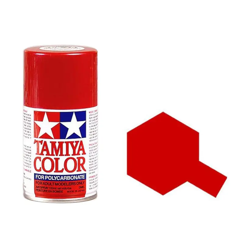 Tamiya Color Spray Paints  86015 PS-15 METALLIC RED
