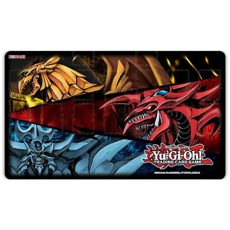 YUGIOH - SLIFER, OBELISK, & RA PLAYMAT