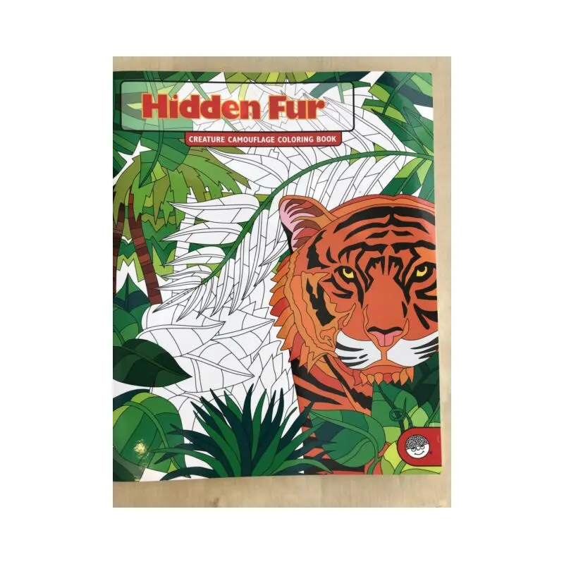 Hidden Fur Coloring Book