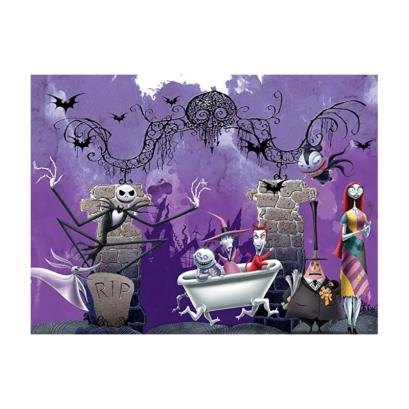 Ceaco Disney The Nightmare before Christmas 300-Piece Puzzle Bathtime Ghouls