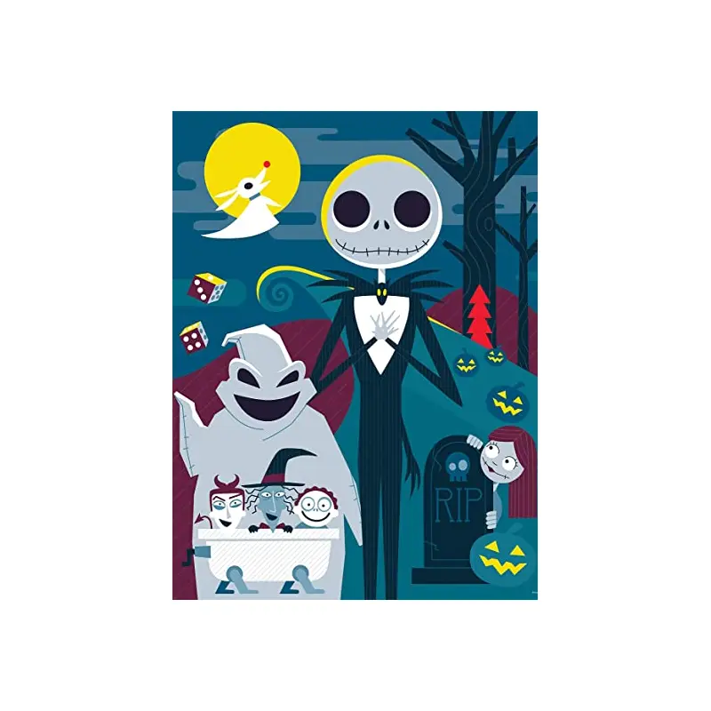 Ceaco Disney The Nightmare before Christmas 300-Piece Puzzle NBC CARTOON