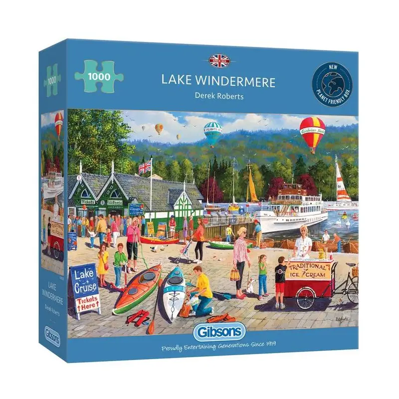 Gibsons Lake Windermere 1000pc Puzzle