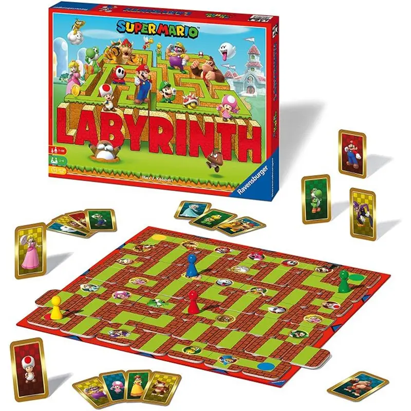 Super Mario Labyrinth Board Game