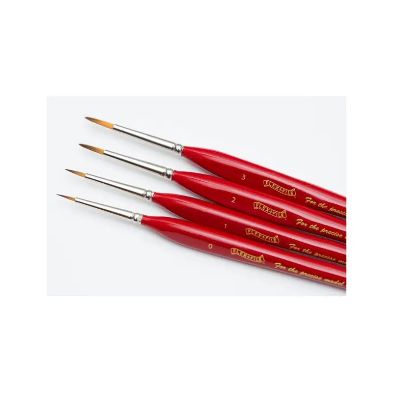 Flex-I-File Fine Brush Set - 4 Pack