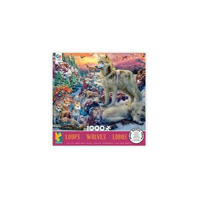 Winter Wolves 1000pc Puzzle