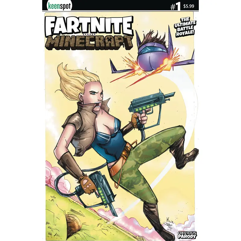 FARTNITE VS. MINECRAPT #1 CVR C ROSENZWEIG