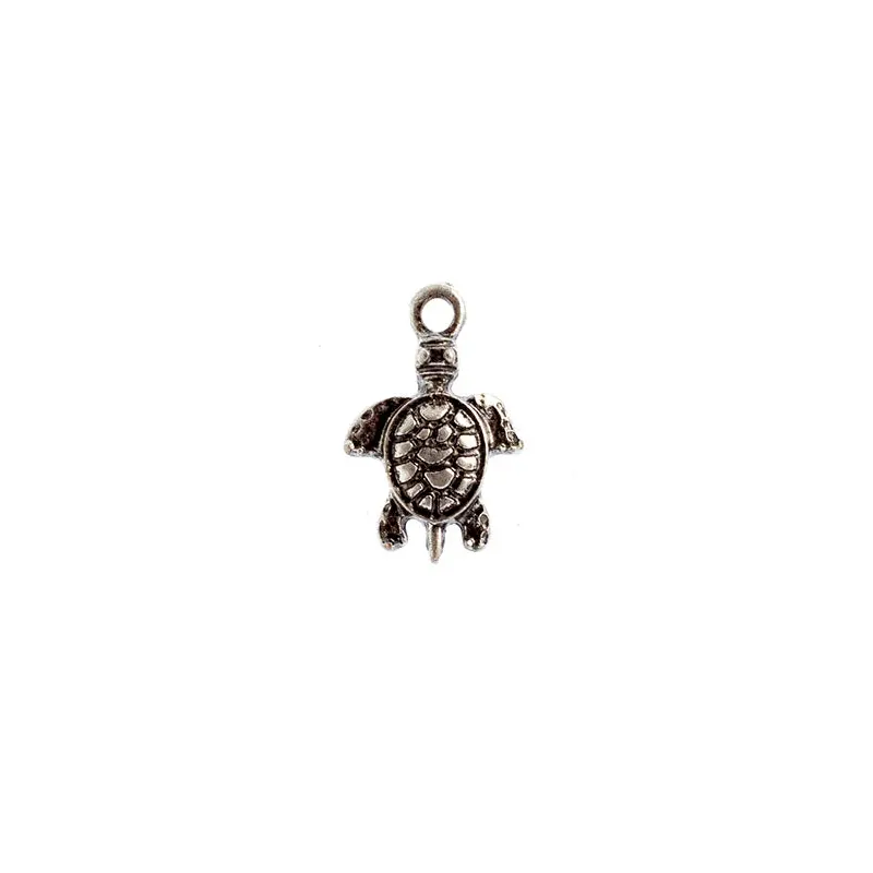 PENDANT SMALL TURTLE ANTIQUE SILVER LF/NF
