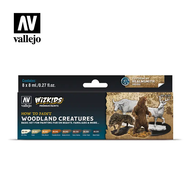 Vallejo 80.254 Woodland Creatures