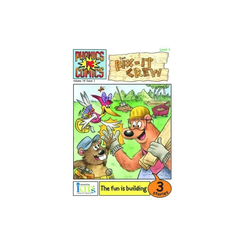 Phonics Comics: Level 1: The Fix It-Crew