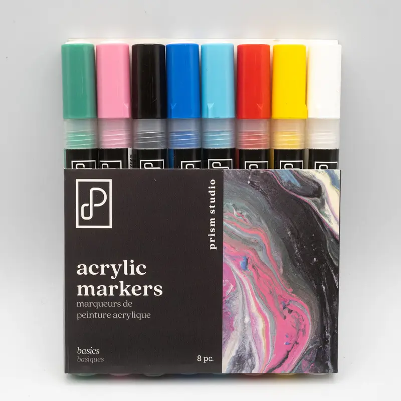 Acrylic Paint Markers, Basics (8pc)