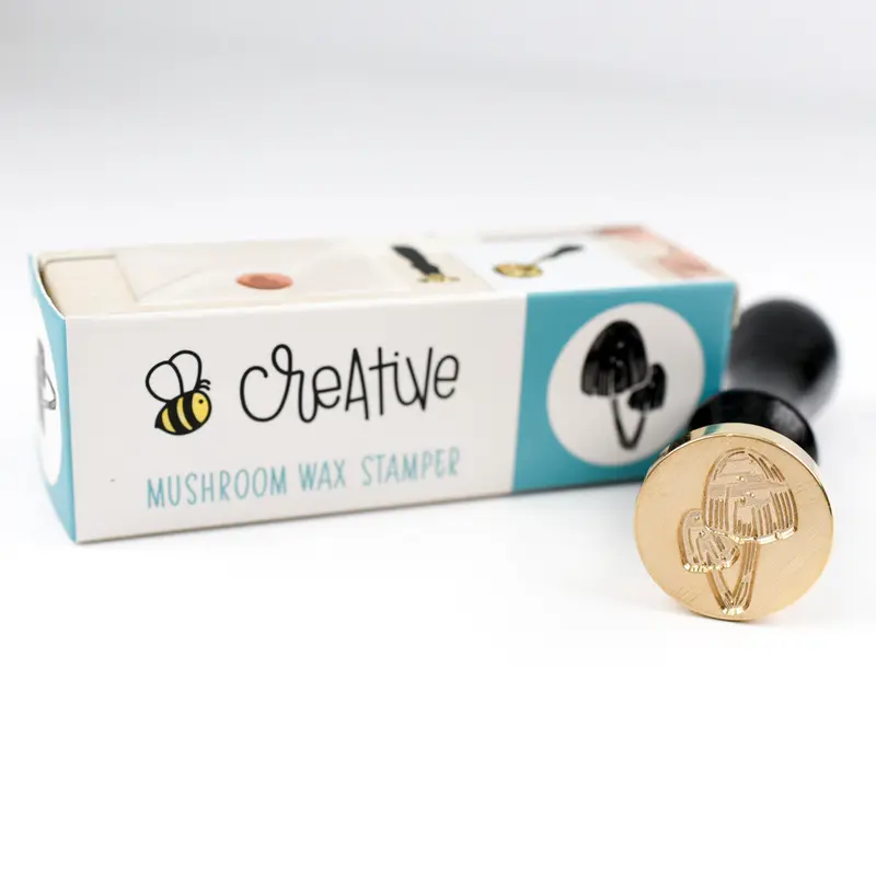 Bee Creative Wax Stamper, Mushroom