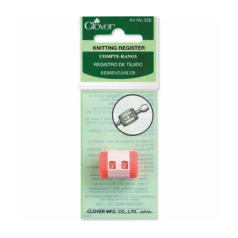 CLOVER 328 - Knitting Register