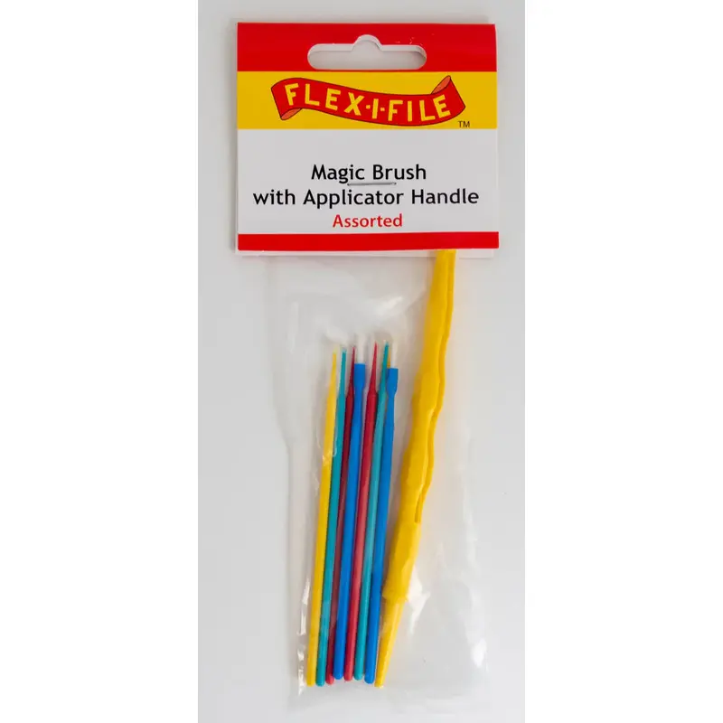 Flex-I-File Magic Brushes Assorted (15) w/Applicator Handle MB05