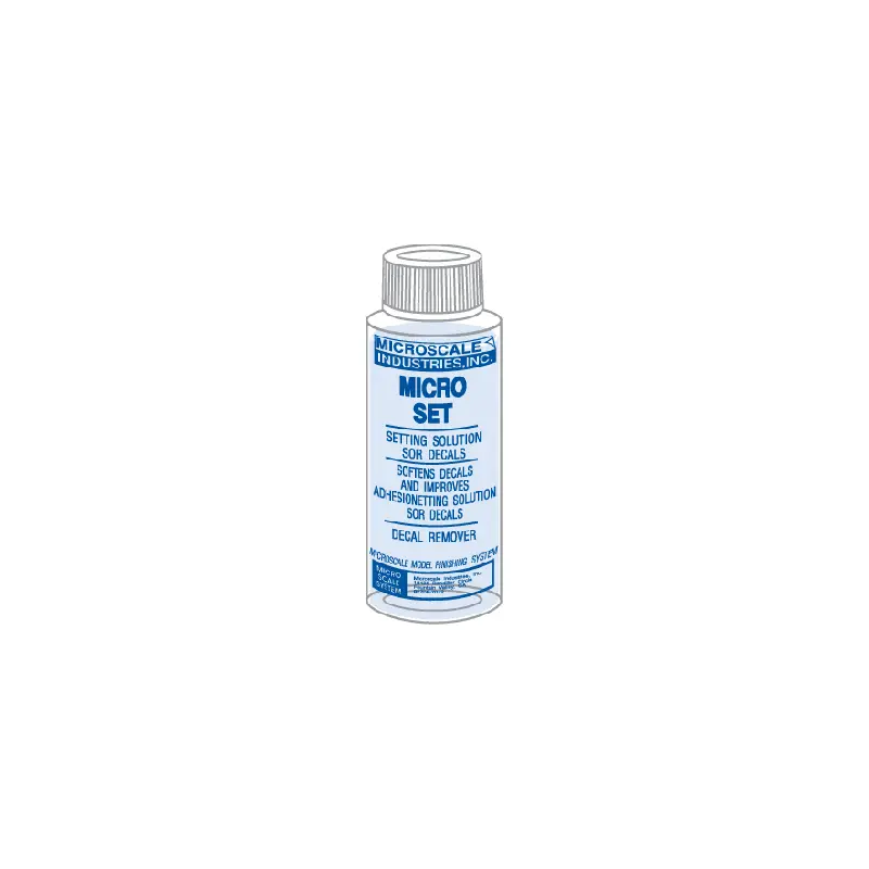 Micro Set - 1 oz. bottle (Decal Setting Solution/Remover)