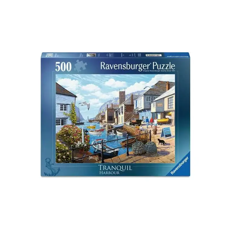 Ravensburger Tranquil Harbour- 500 Pieces