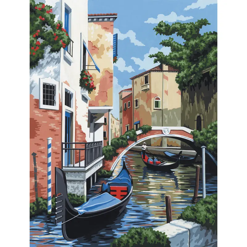 Painting By Number Artist Canvas Series, Small - Venetian Scene