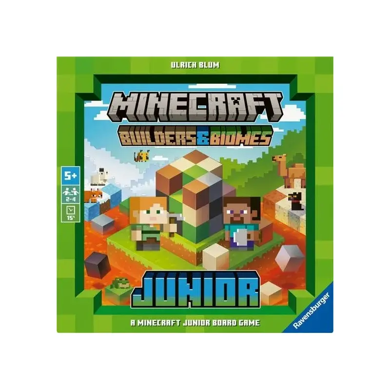 MINECRAFT: BUILDERS AND BIOMES JUNIOR