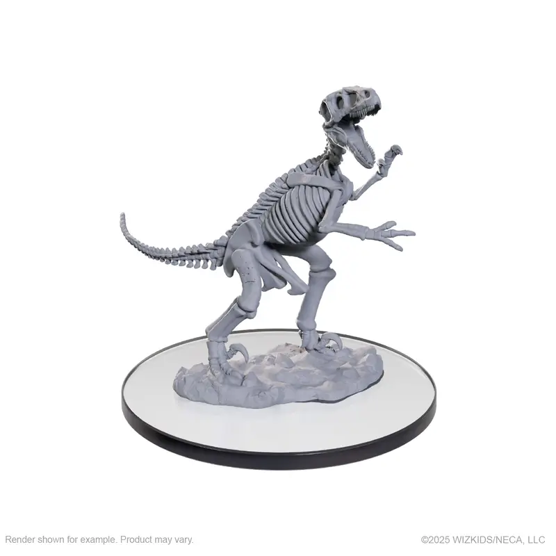 WIZKIDS UNPAINTED MINIS WV26 SKELETAL RAPTOR